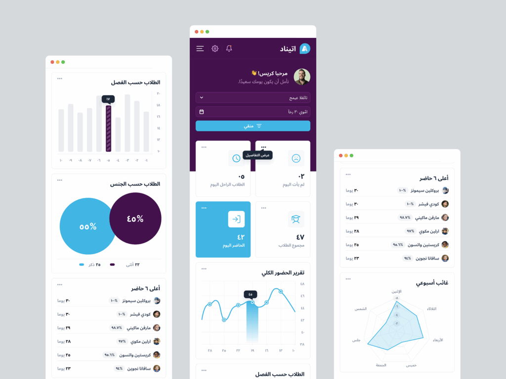 Arabic website design