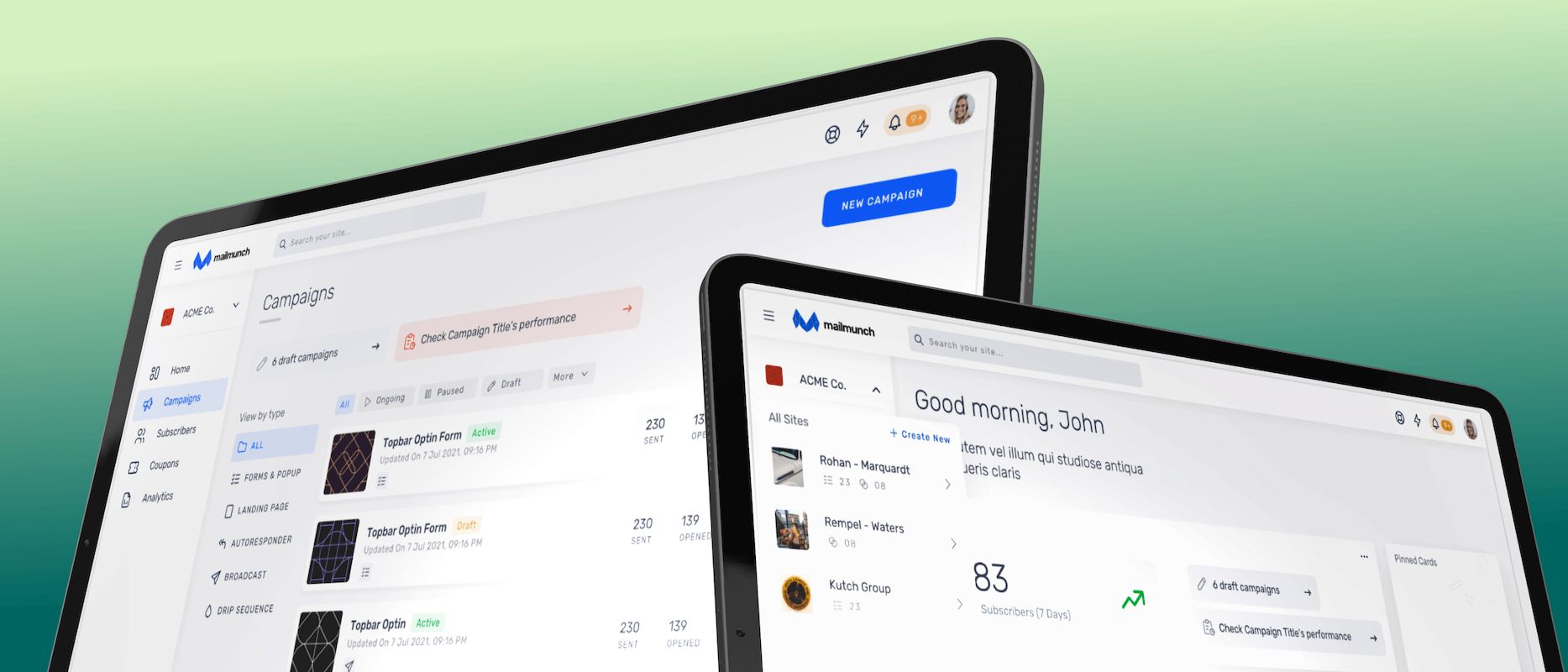 MailMunch — LeadGen & Email Marketing Suite
